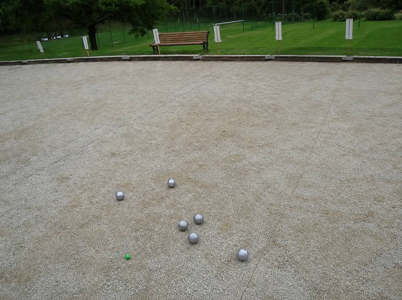 Le terrain de Arel Boules Club Arlon
